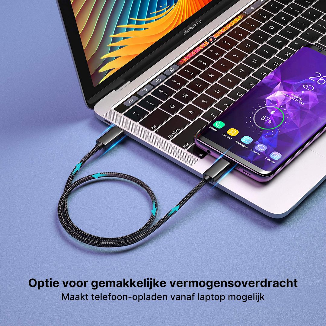 60W Type-C naar Type-C Kabel