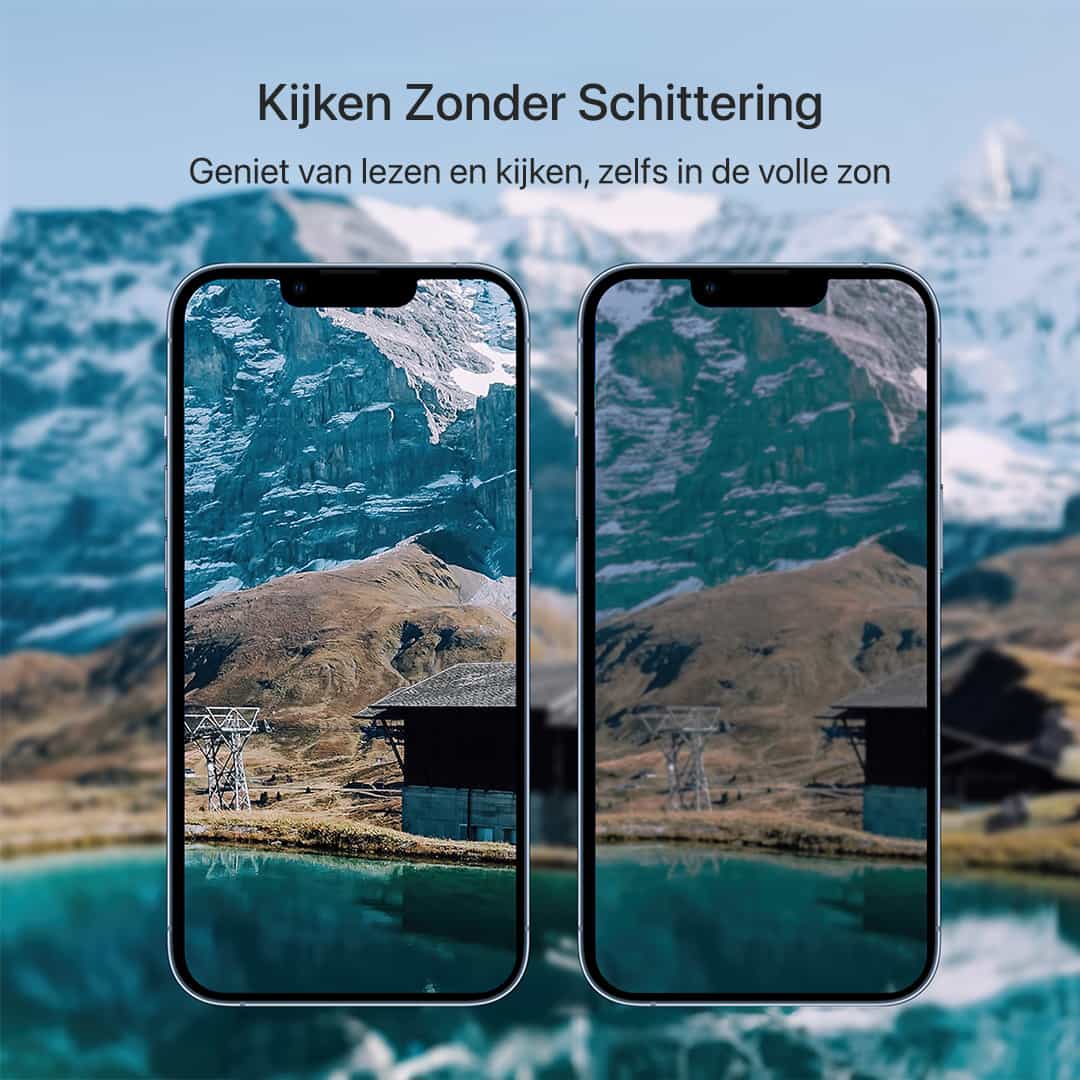 Gehard glazen screenprotector voor iPhone