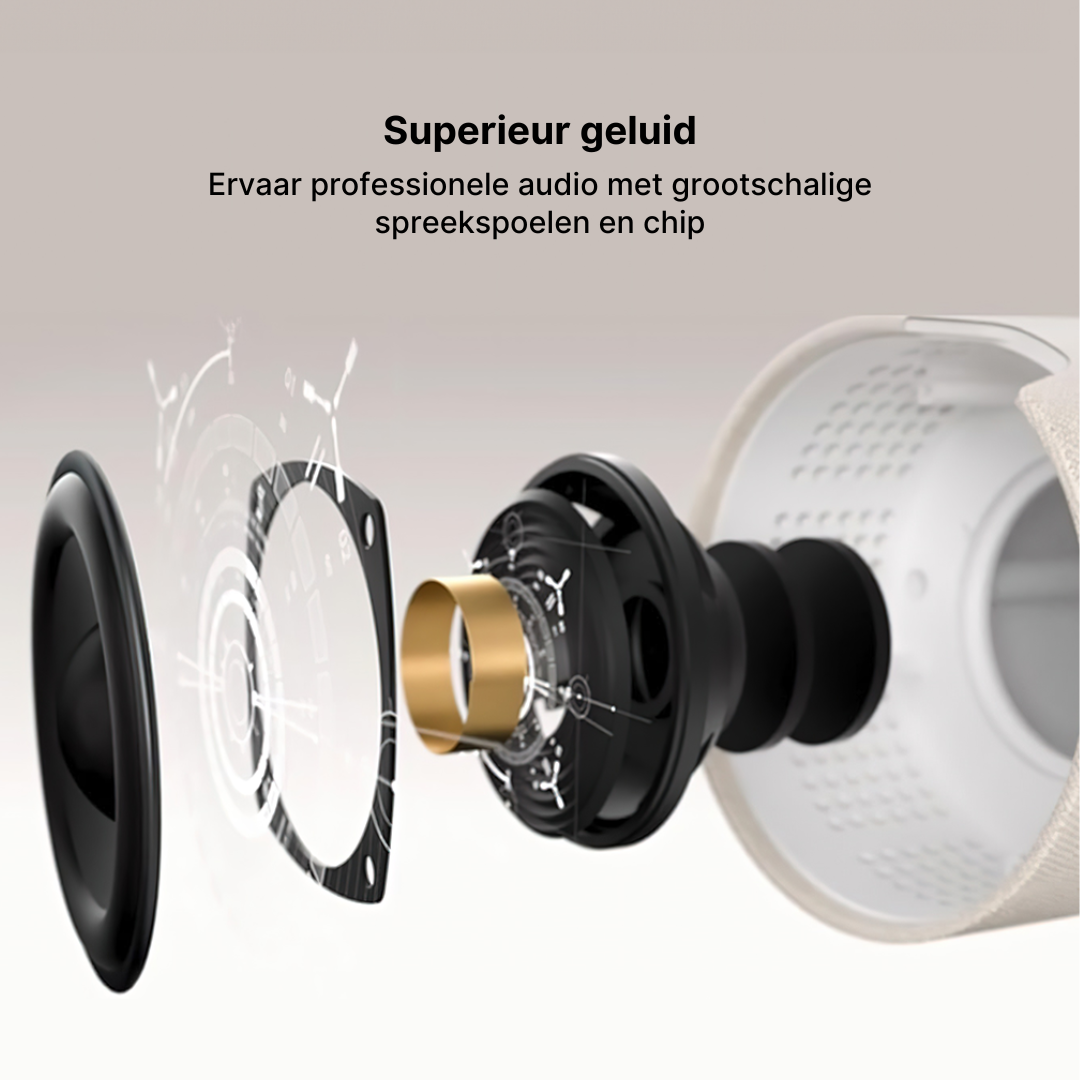3-in-1 Draadloos Oplaadstation, Bluetooth-Luidspreker en Nachtlampje