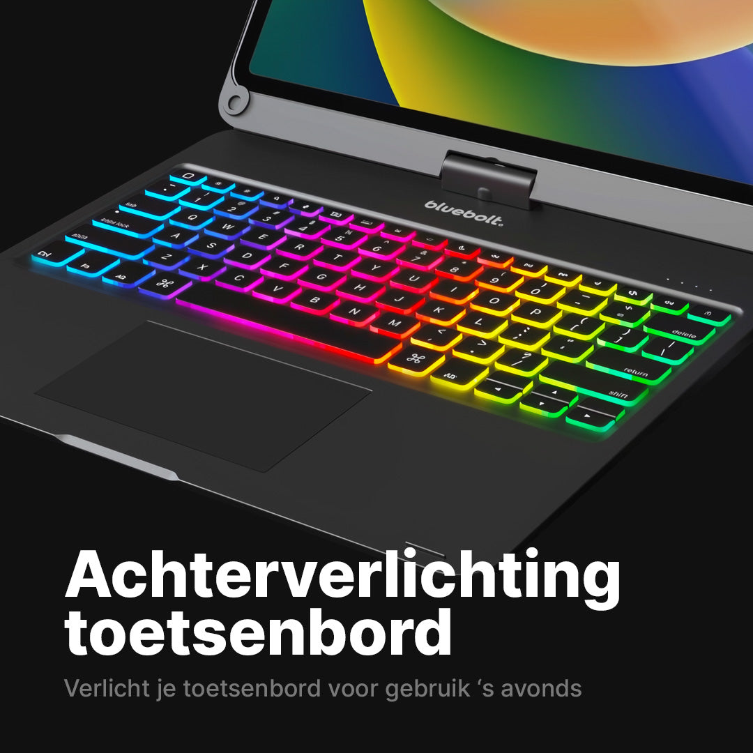 Rotate Pro Draadloze Toetsenbordhoes Voor iPad