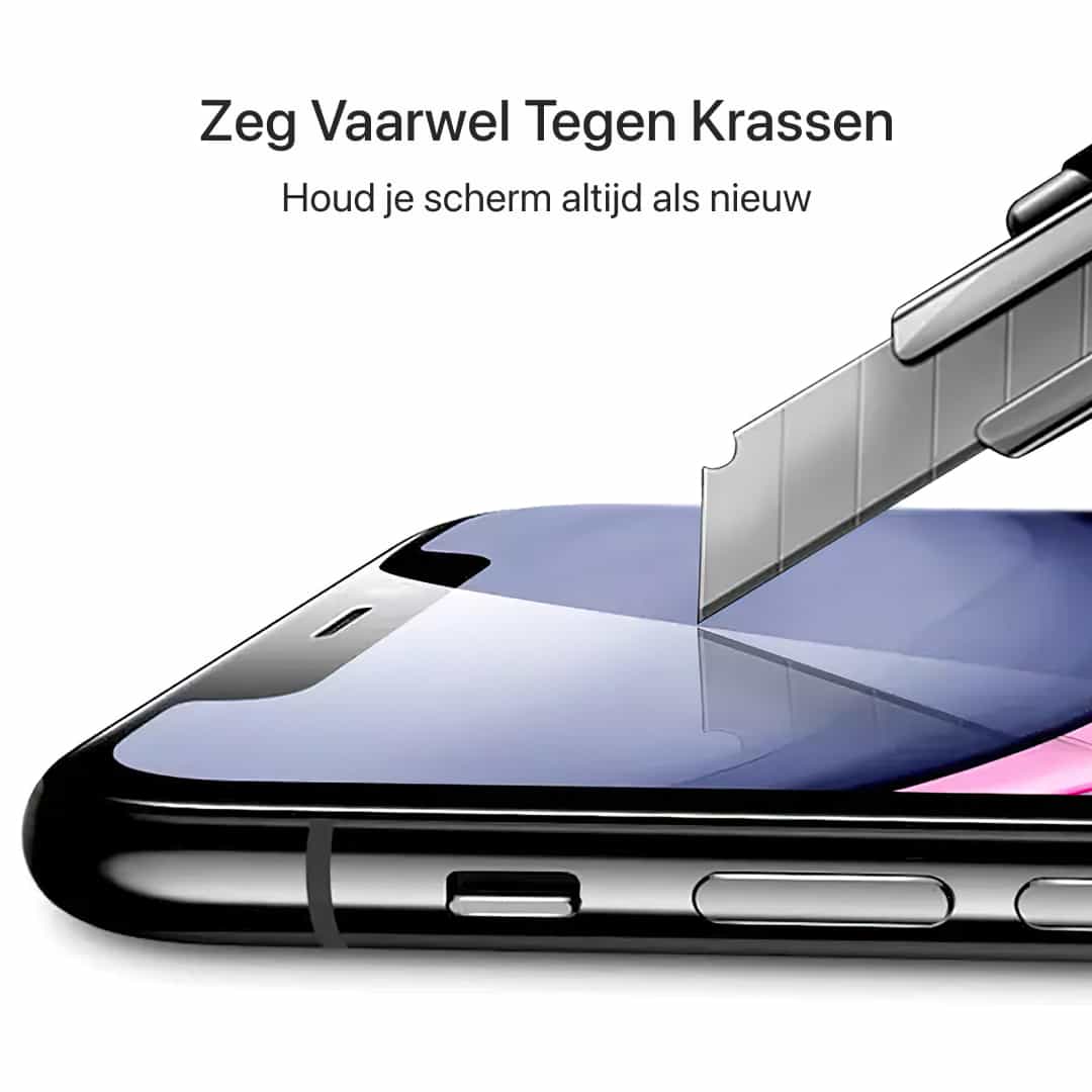 Gehard glazen screenprotector voor iPhone