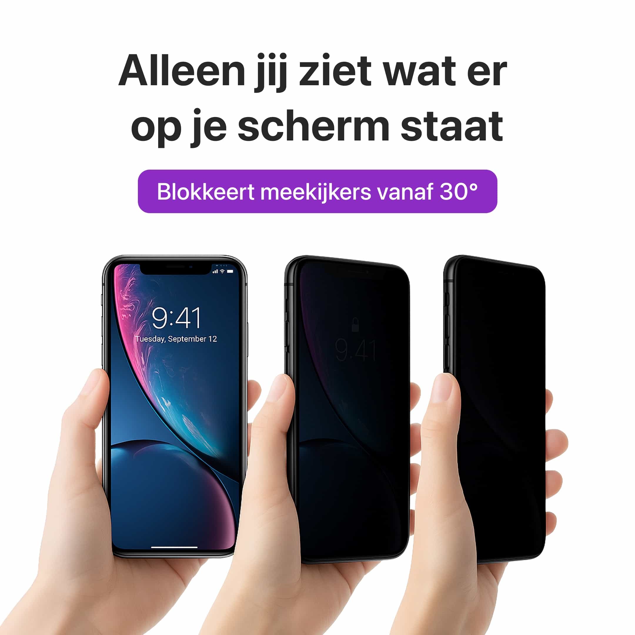 iPhone Privacy Glass Screenprotector