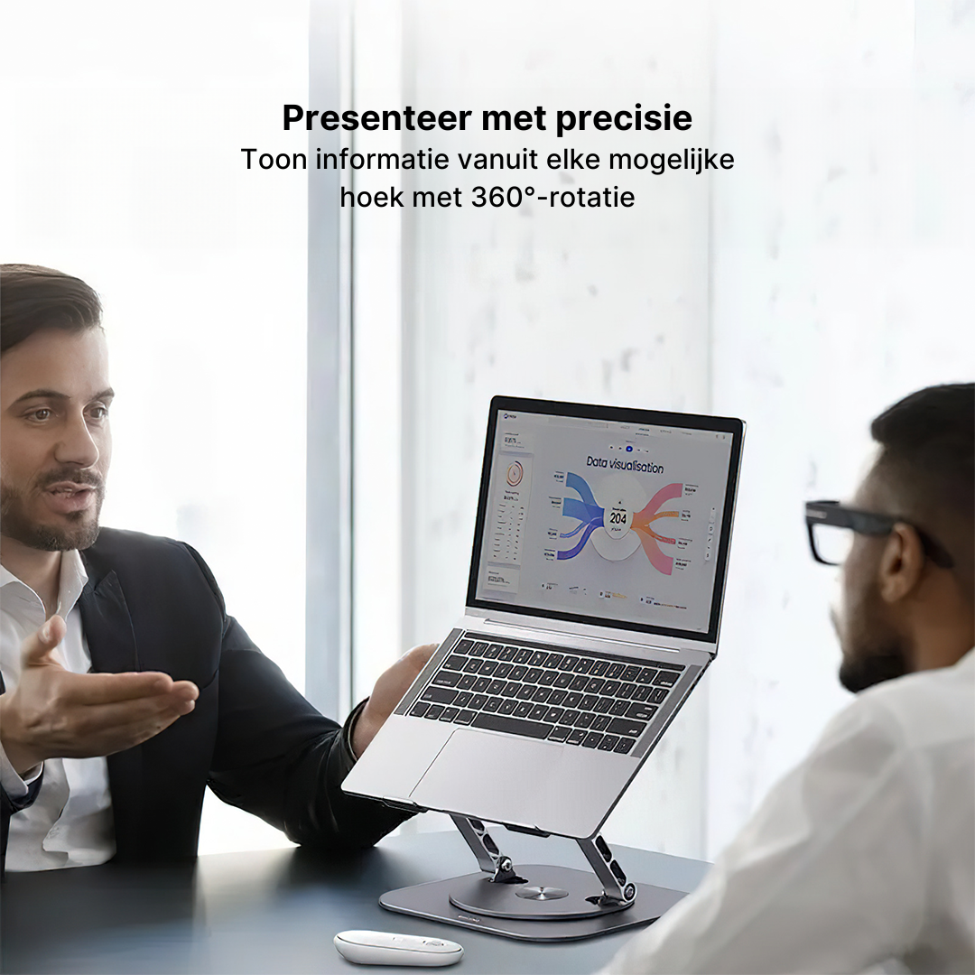 Zwenkbare laptop standaard 360