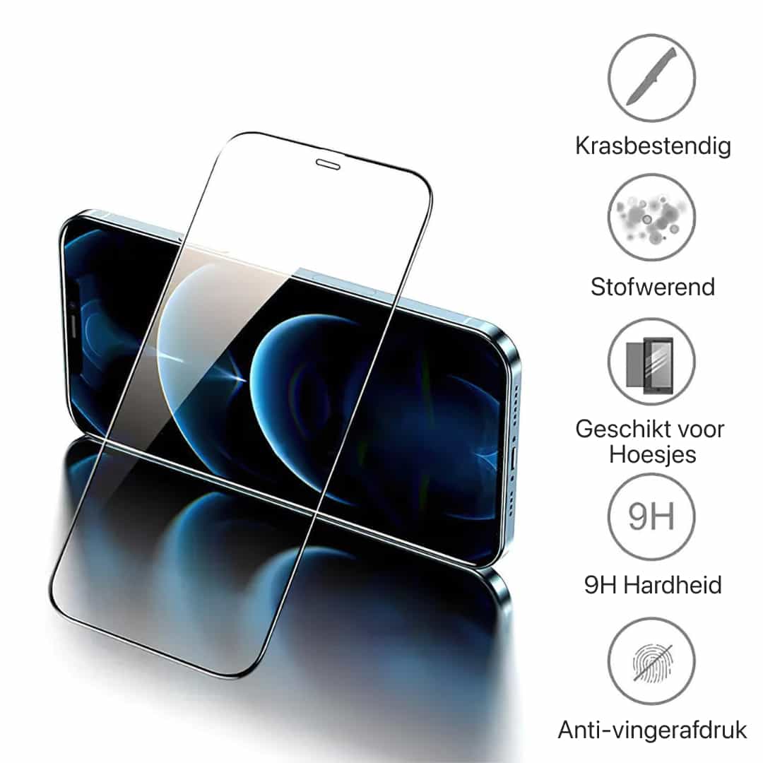 Gehard glazen screenprotector voor iPhone