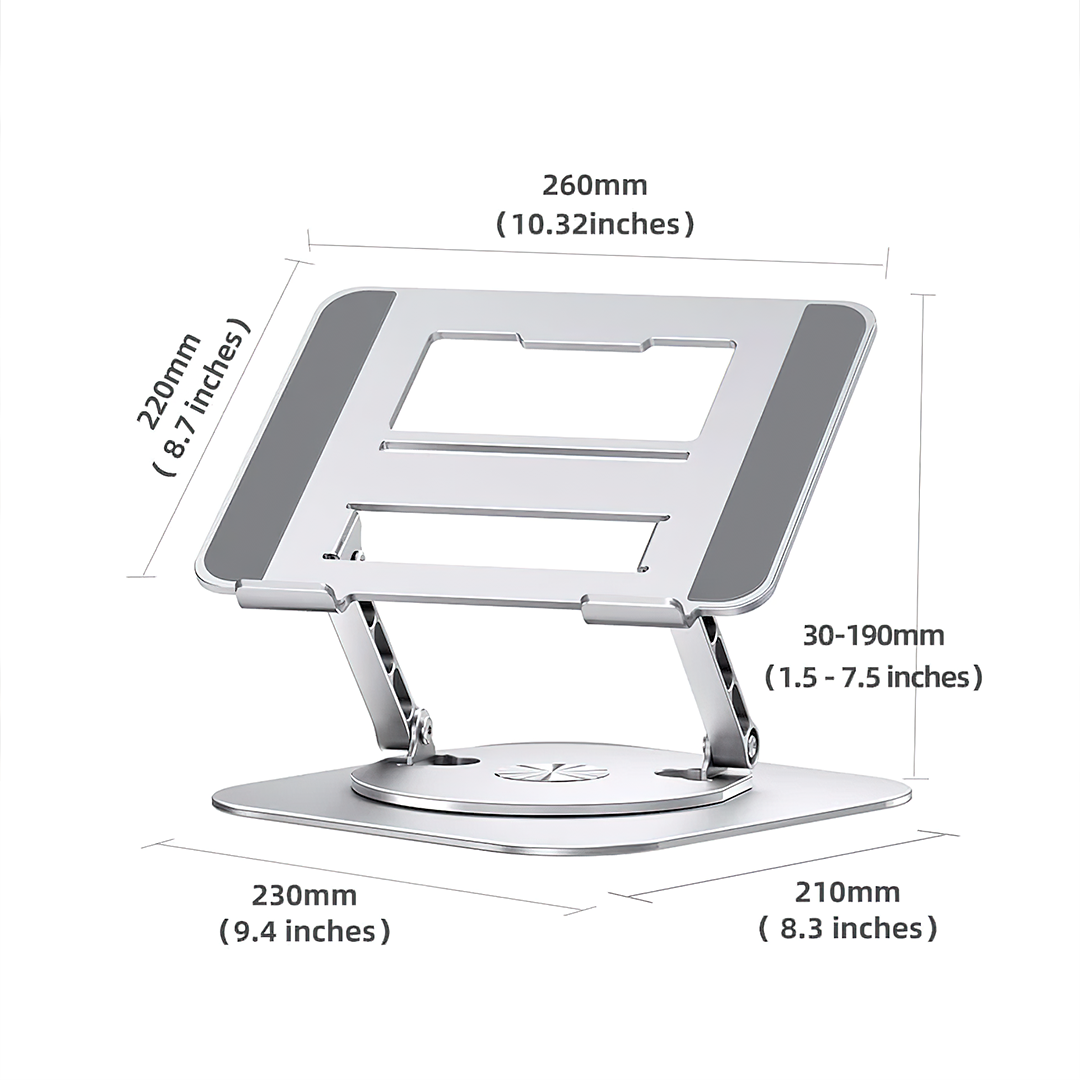Zwenkbare laptop standaard 360
