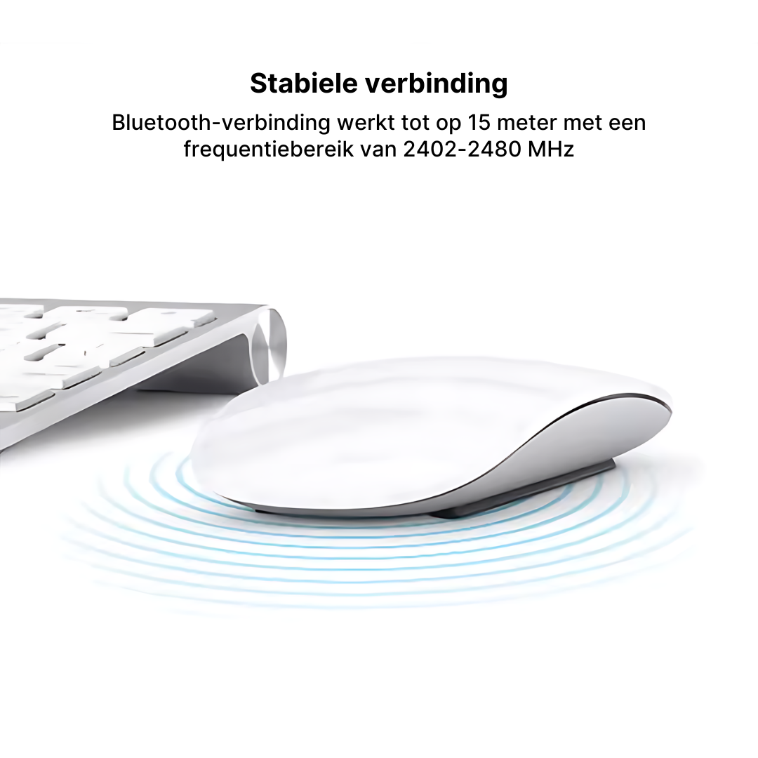 TravelLite Bluetooth-muis - Ultradun en Lichtgewicht voor op Reis