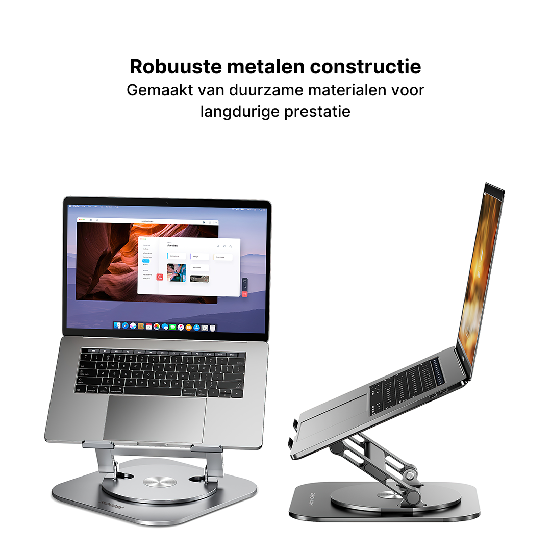 Zwenkbare laptop standaard 360