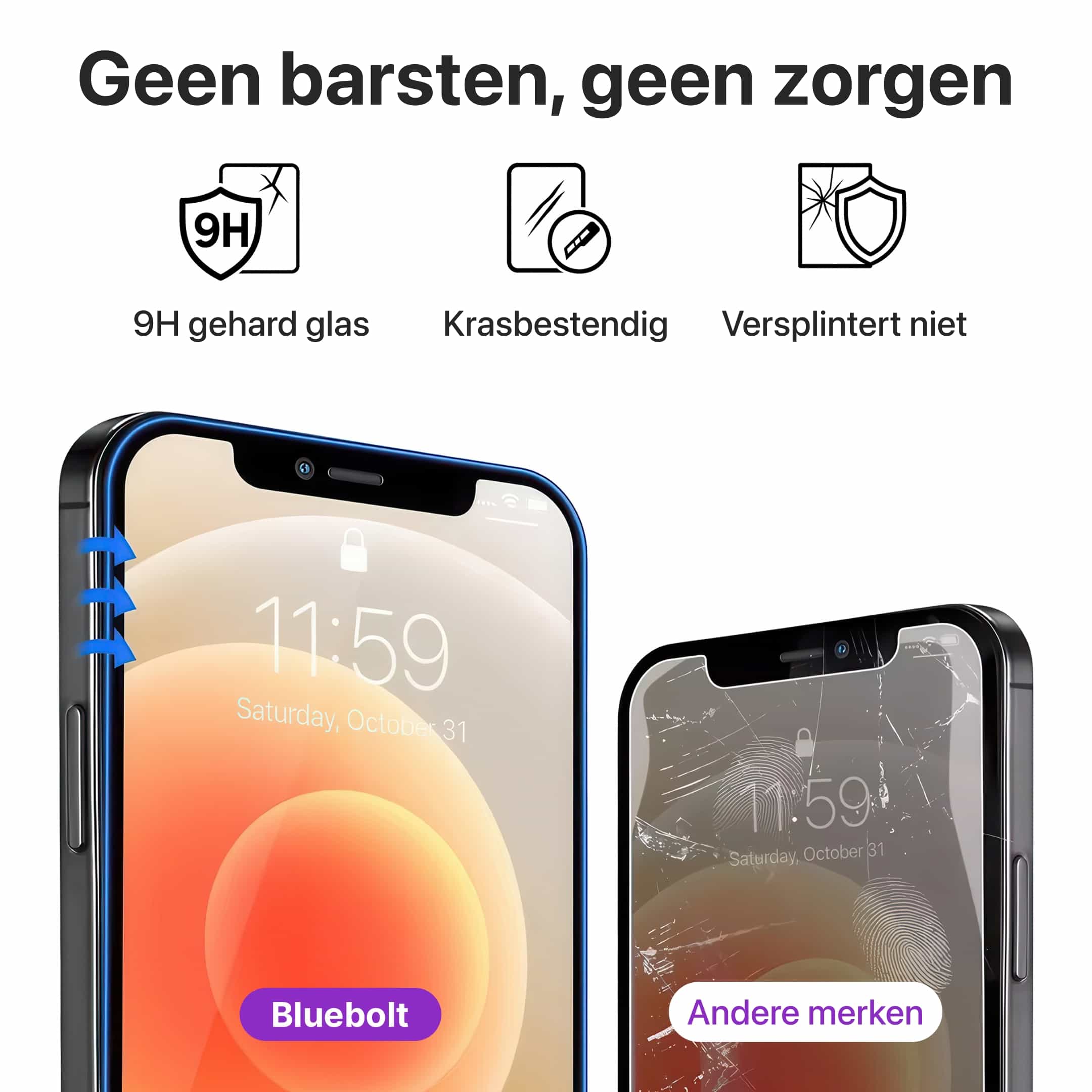 iPhone Privacy Glass Screenprotector