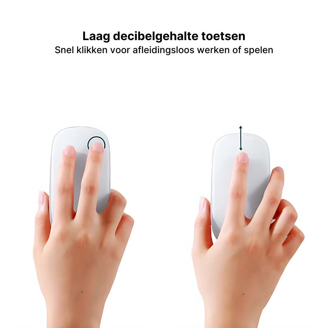 TravelLite Bluetooth-muis - Ultradun en Lichtgewicht voor op Reis