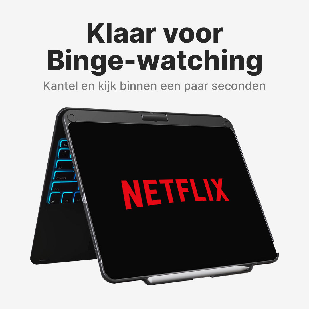 Rotate Pro Draadloze Toetsenbordhoes Voor iPad