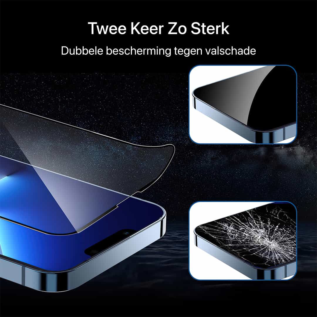 Gehard glazen screenprotector voor iPhone