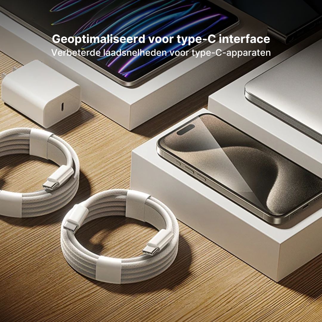 60W Type-C naar Type-C Kabel