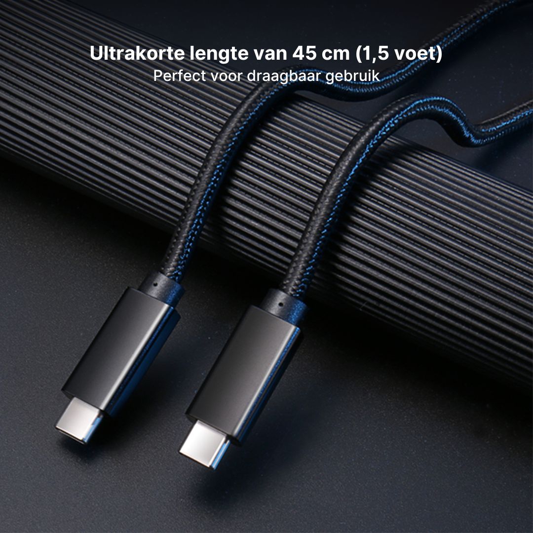 60W Type-C naar Type-C Kabel