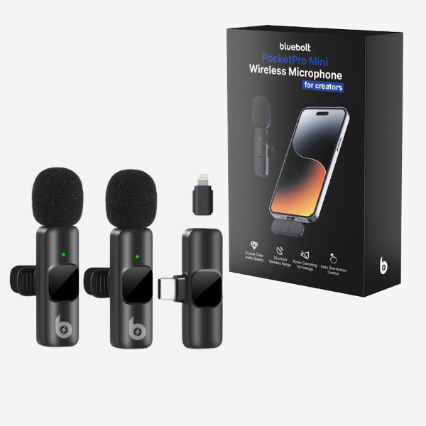 PocketPro Mini Draadloze Microfoon voor Ontwerpers