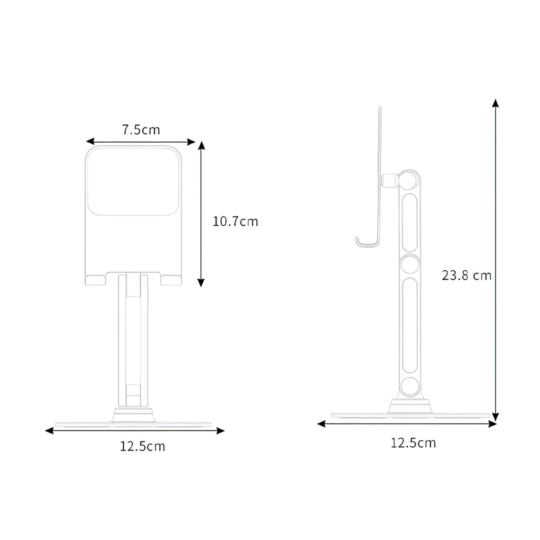 Aluminum Smartphone Standaard 360