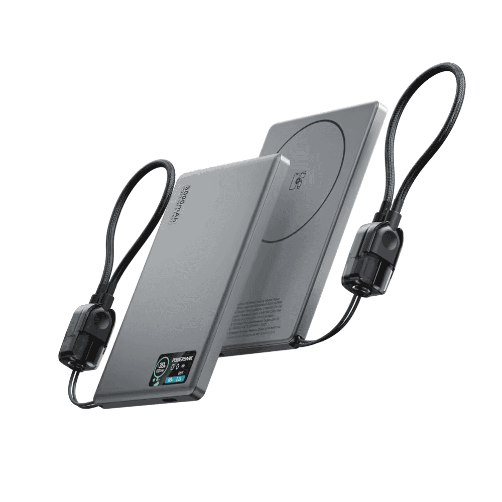 22,5W Ultra Slim Q2 Powerbank met Display