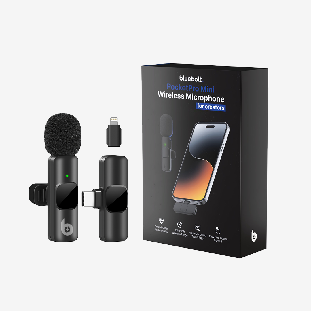 PocketPro Mini Draadloze Microfoon voor Ontwerpers
