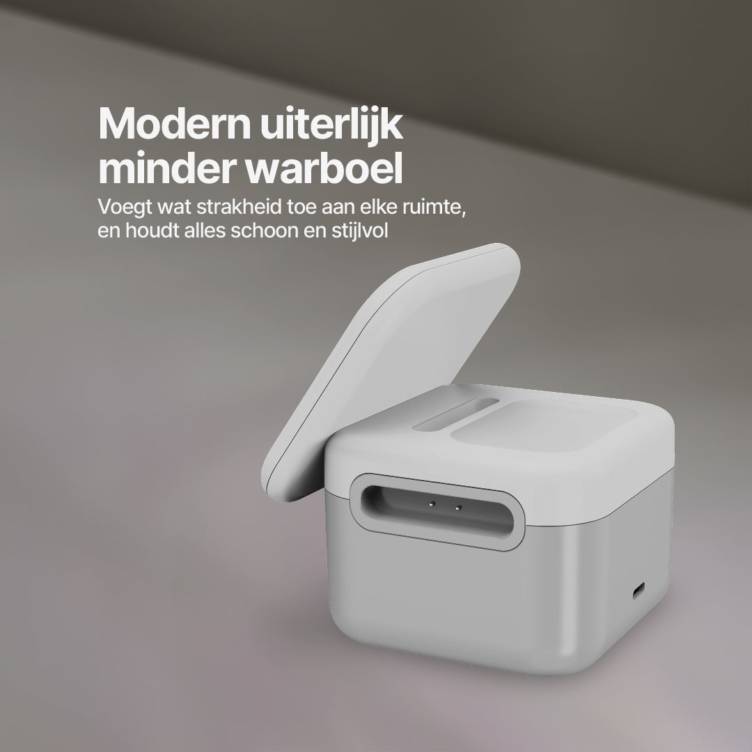 CubeMag 3-in-1 Magnetisch Draadloos Oplaadstation voor Apple en Android
