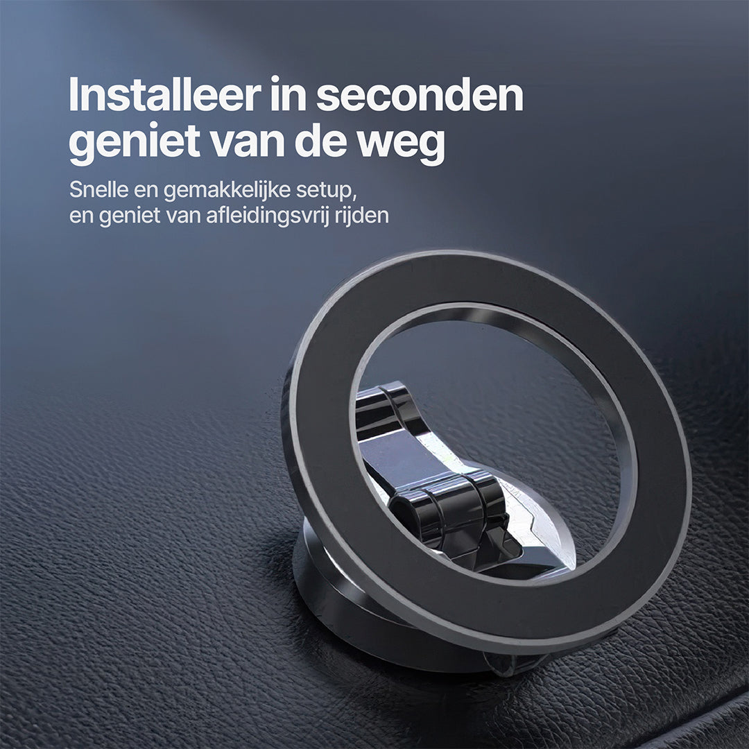 DashGrip Magnetische Autotelefoonhouder met Aanpasbare Houder
