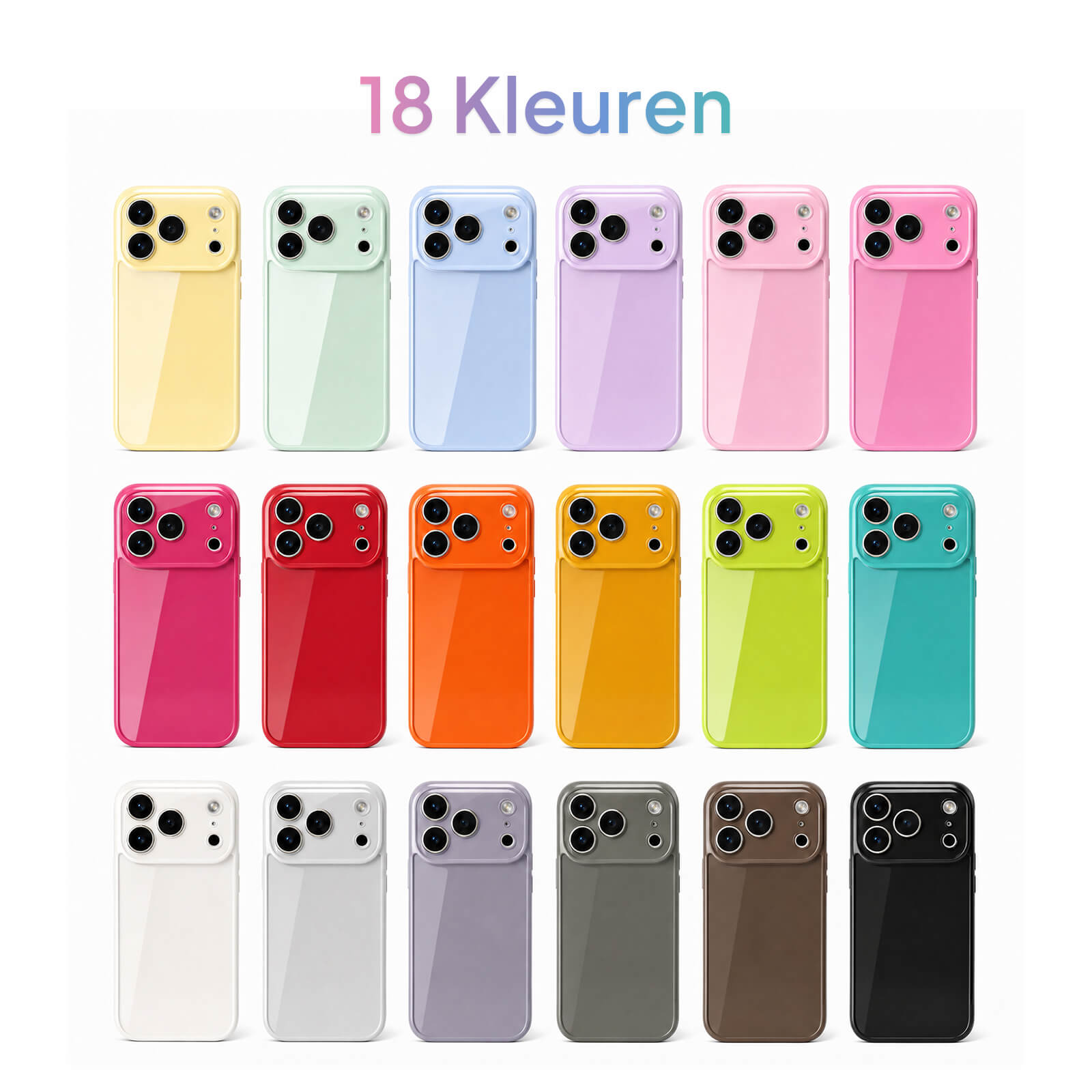 ColorLock Pastel iPhone Hoesje