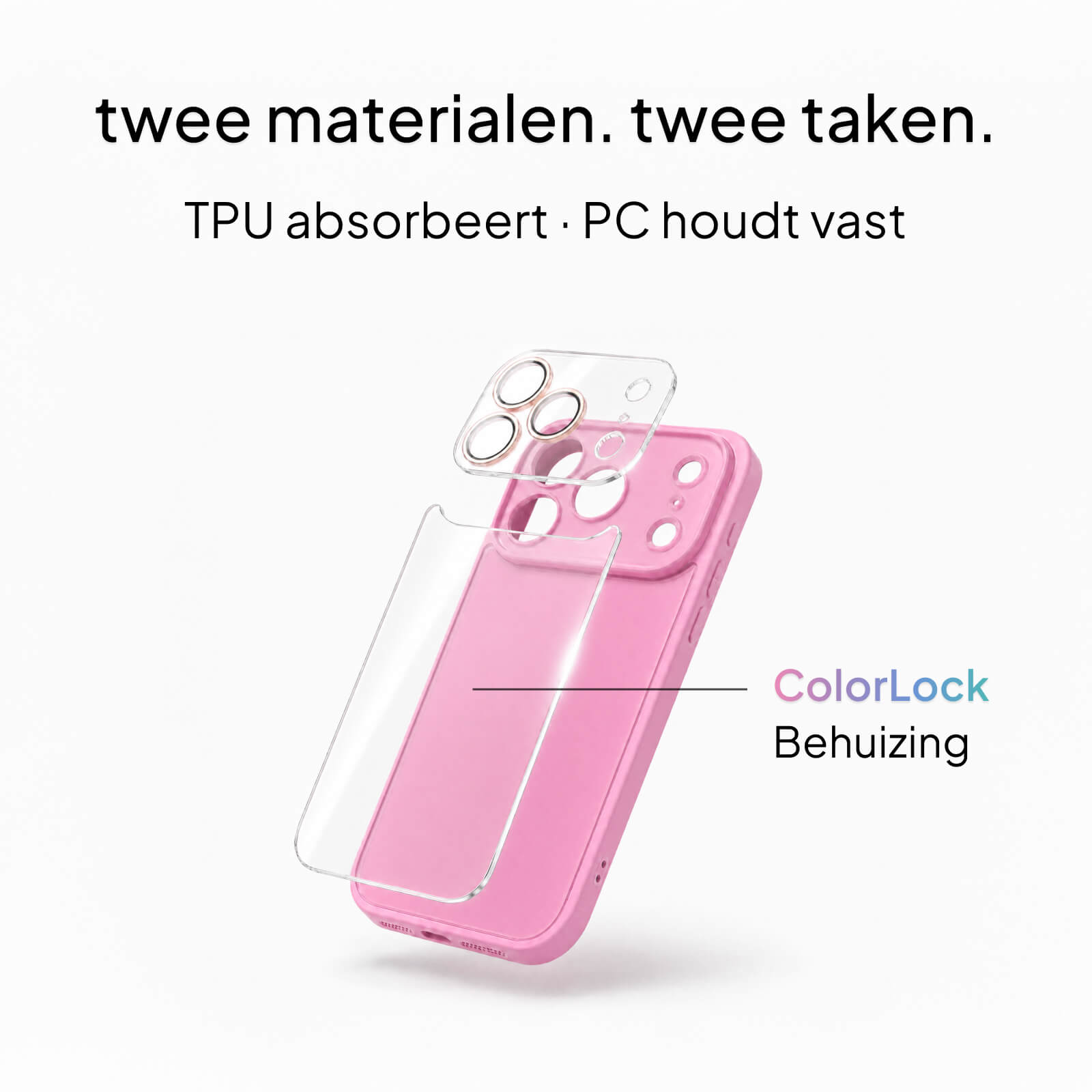 ColorLock Pastel iPhone Hoesje