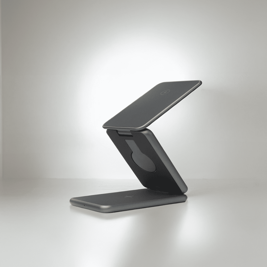MagFold Pro 3-in-1 Aluminium Draadloze Oplaadstandaard
