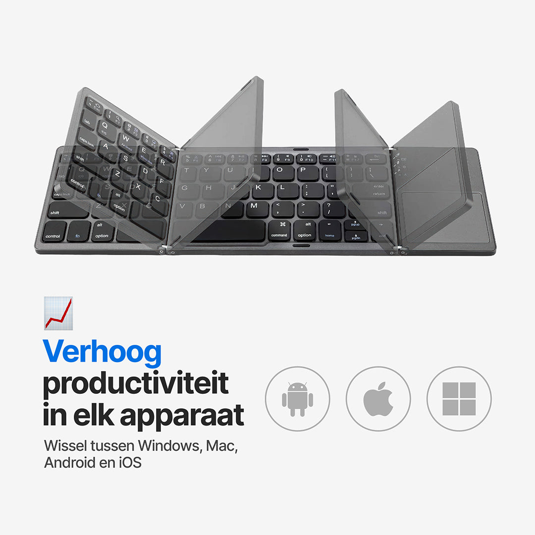 NanoFold Bluetooth Mini Toetsenbord