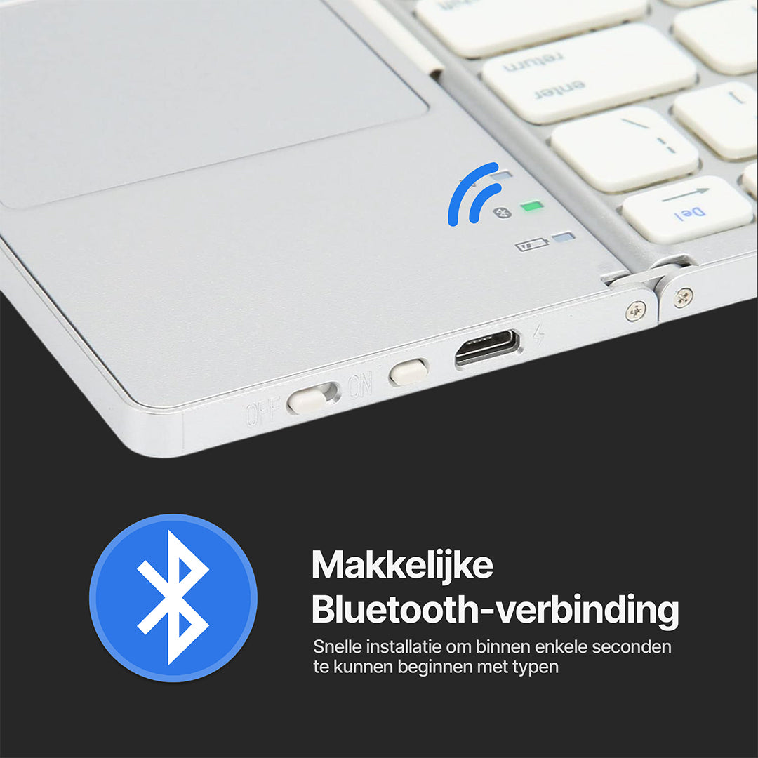 NanoFold Bluetooth Mini Toetsenbord