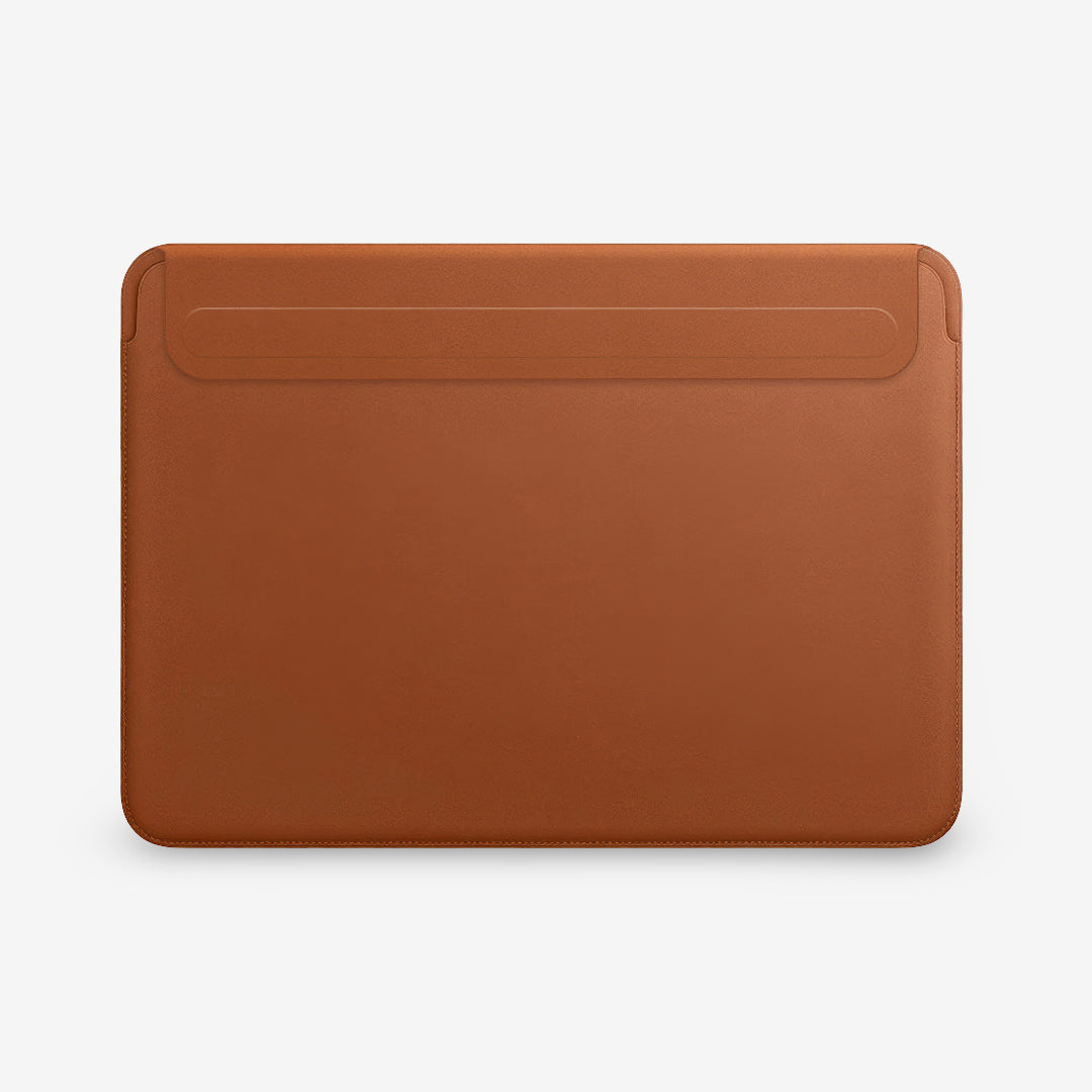 PU Lederen MacBook Hoes met Magnetische Klep en Muismat