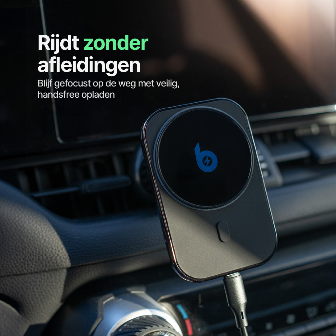PolarCharge Qi2 Draadloze MagSafe Telefoonlader