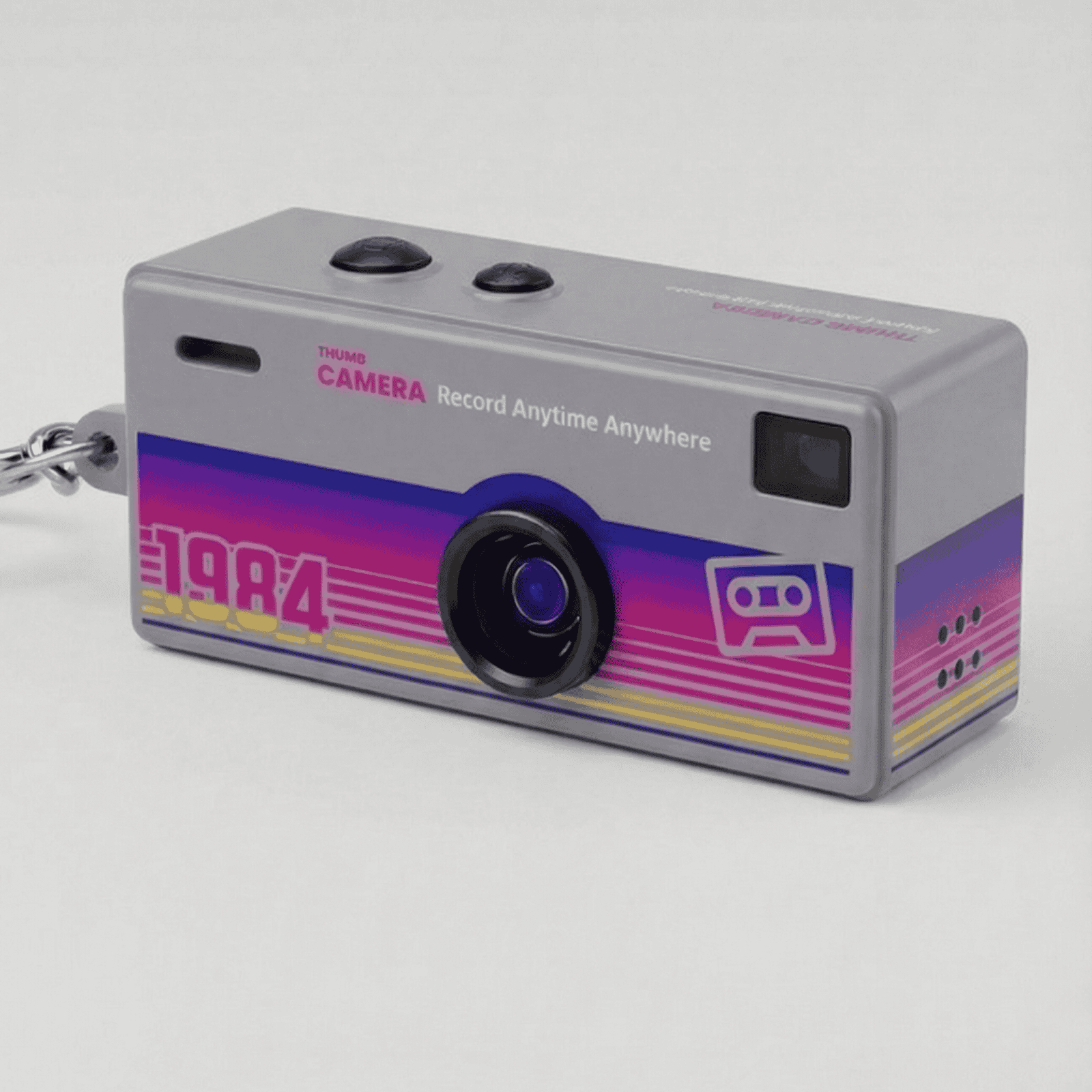PocketPik Retro Sleutelhanger Camera
