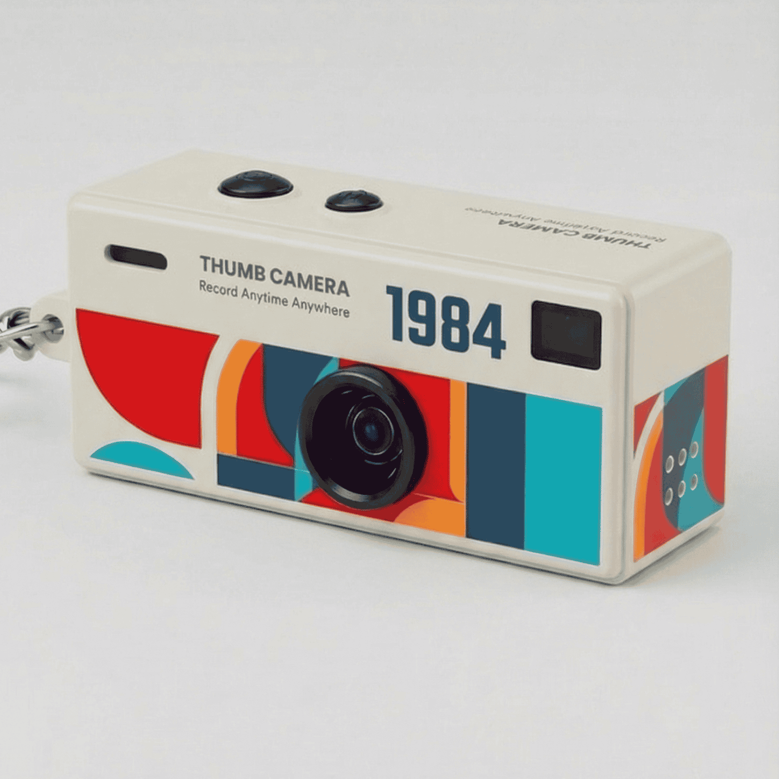 PocketPik Retro Sleutelhanger Camera