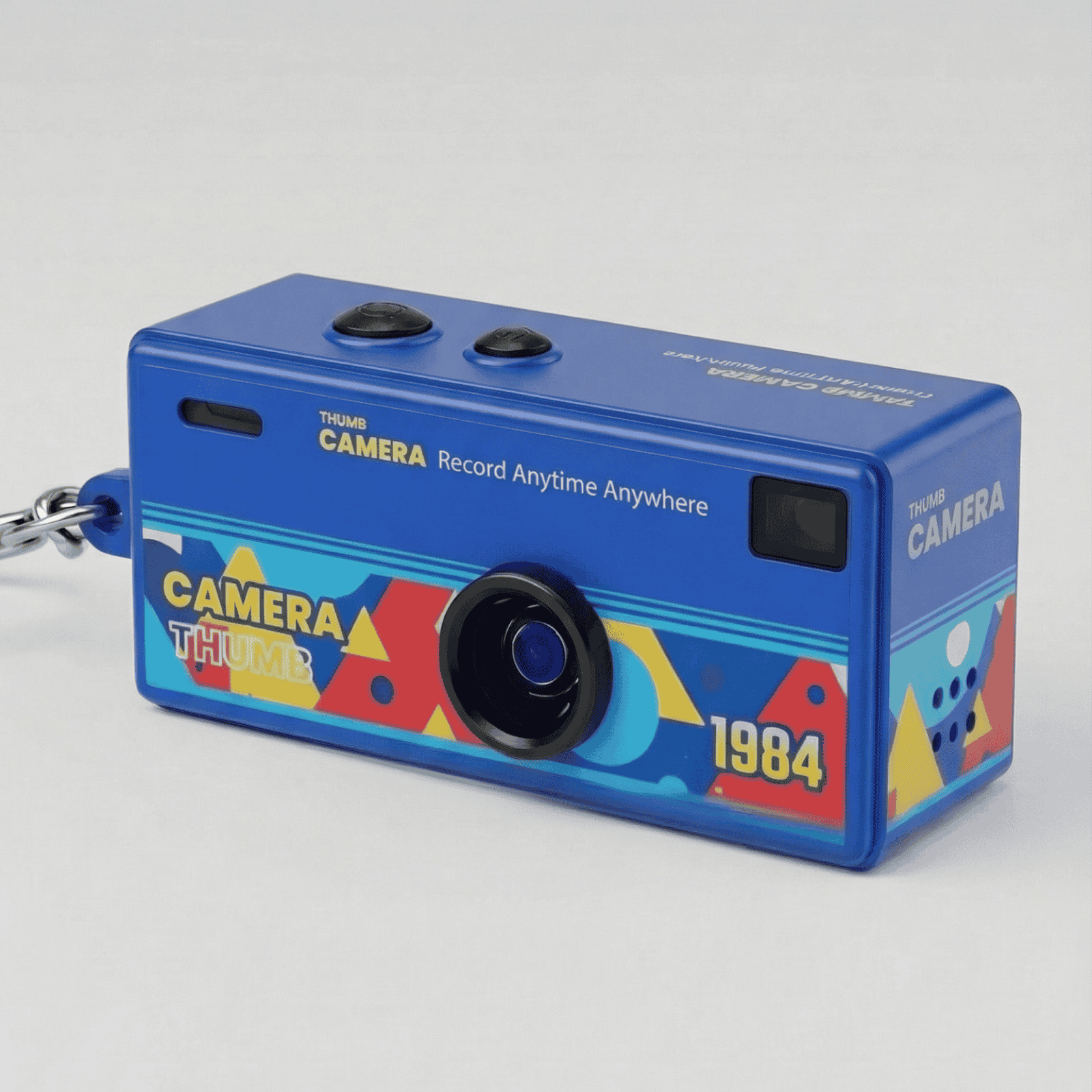 PocketPik Retro Sleutelhanger Camera