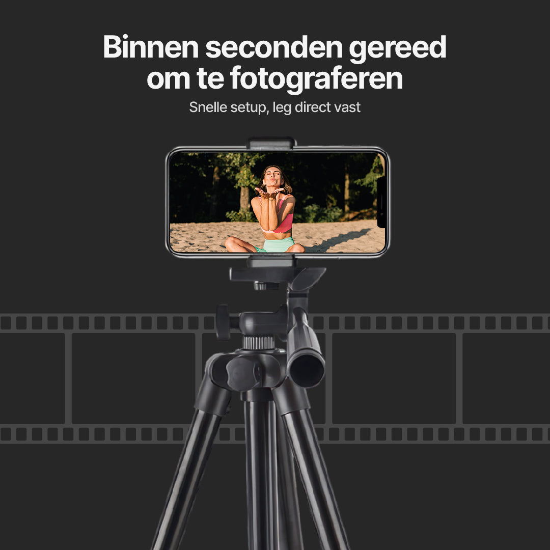 QuickSnap Camera en Smartphone Statief