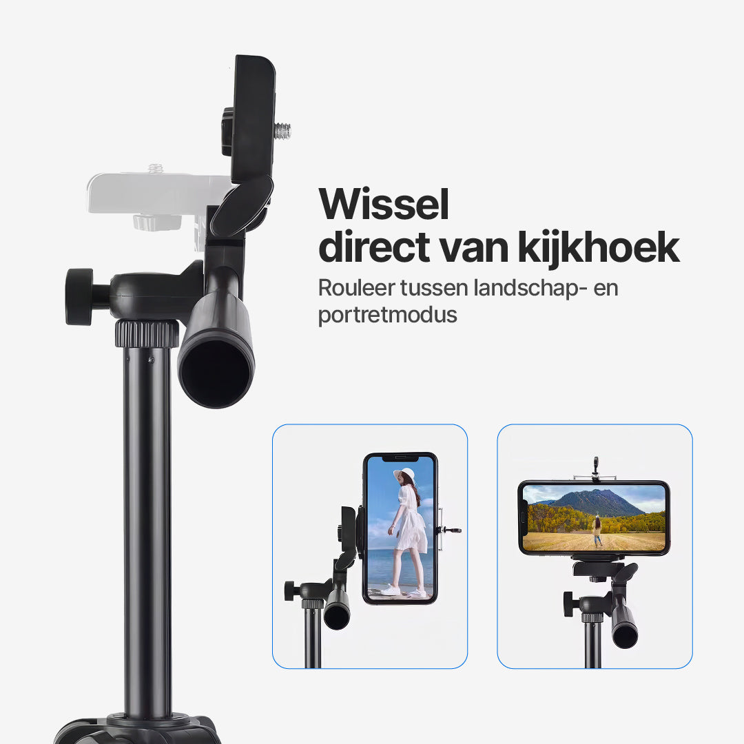 QuickSnap Camera en Smartphone Statief