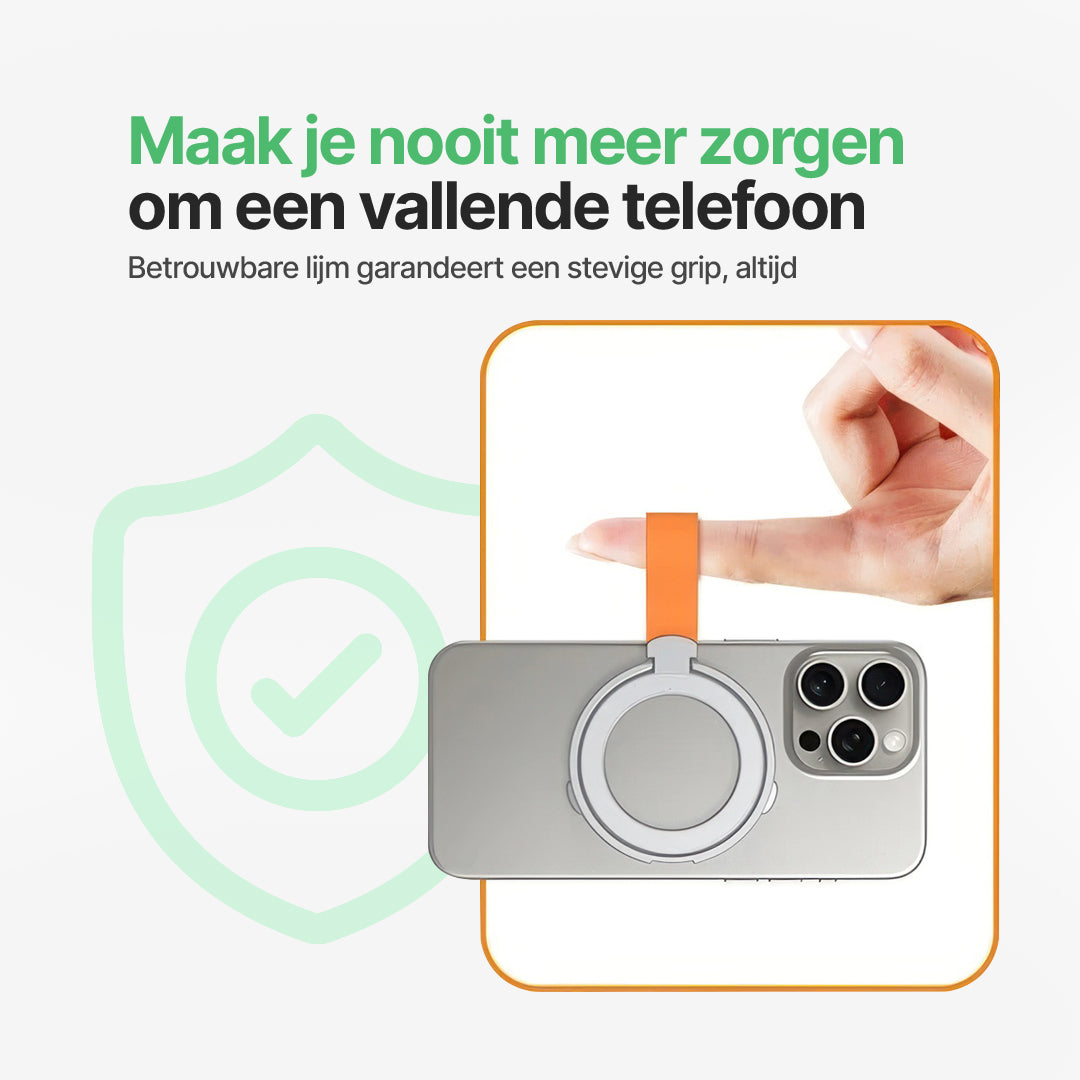 Draaibare Magnetische Telefoonhouder Met Vouwbare Ring