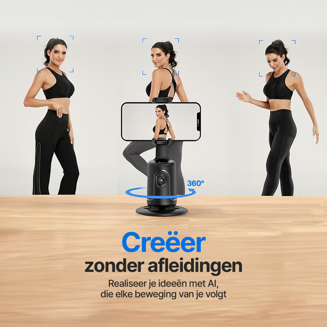 Smart360 AI Bewegingvolgende Telefooncamerahouder