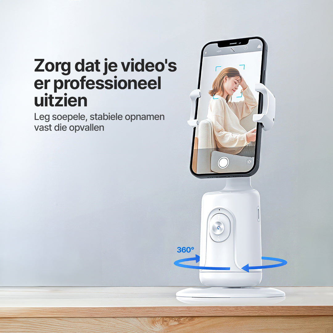 Smart360 AI Bewegingvolgende Telefooncamerahouder