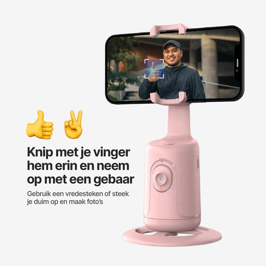 Smart360 AI Bewegingvolgende Telefooncamerahouder