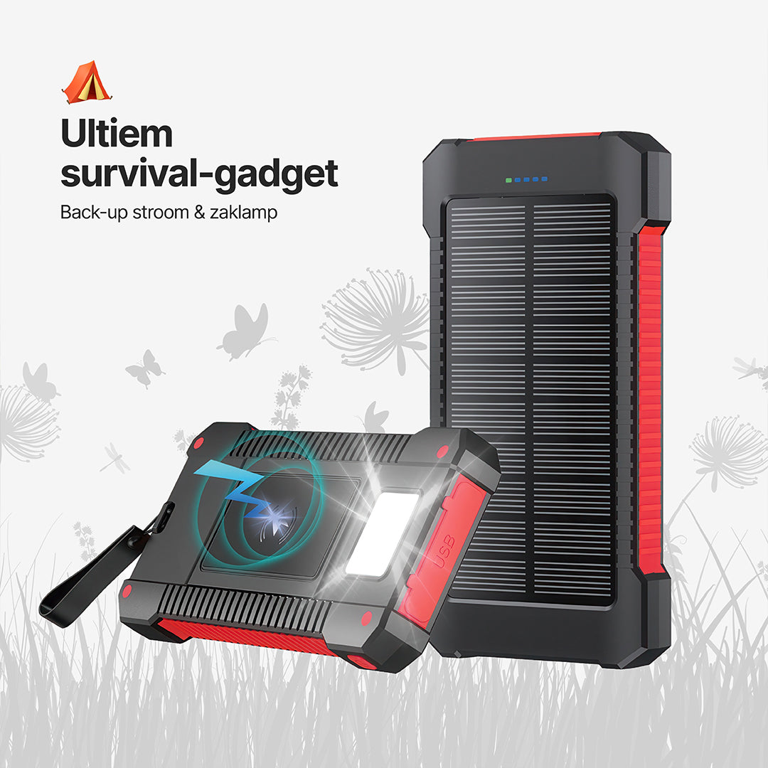 SolaBank Draadloze Oplaadbare Powerbank 10.000mAh