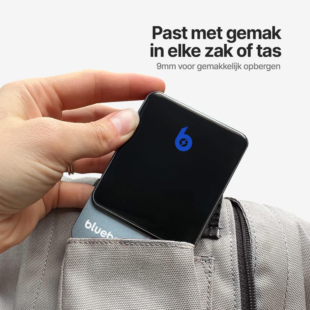 Ultra-dunne Powerbank 20W Magnetisch Draadloos Opladen