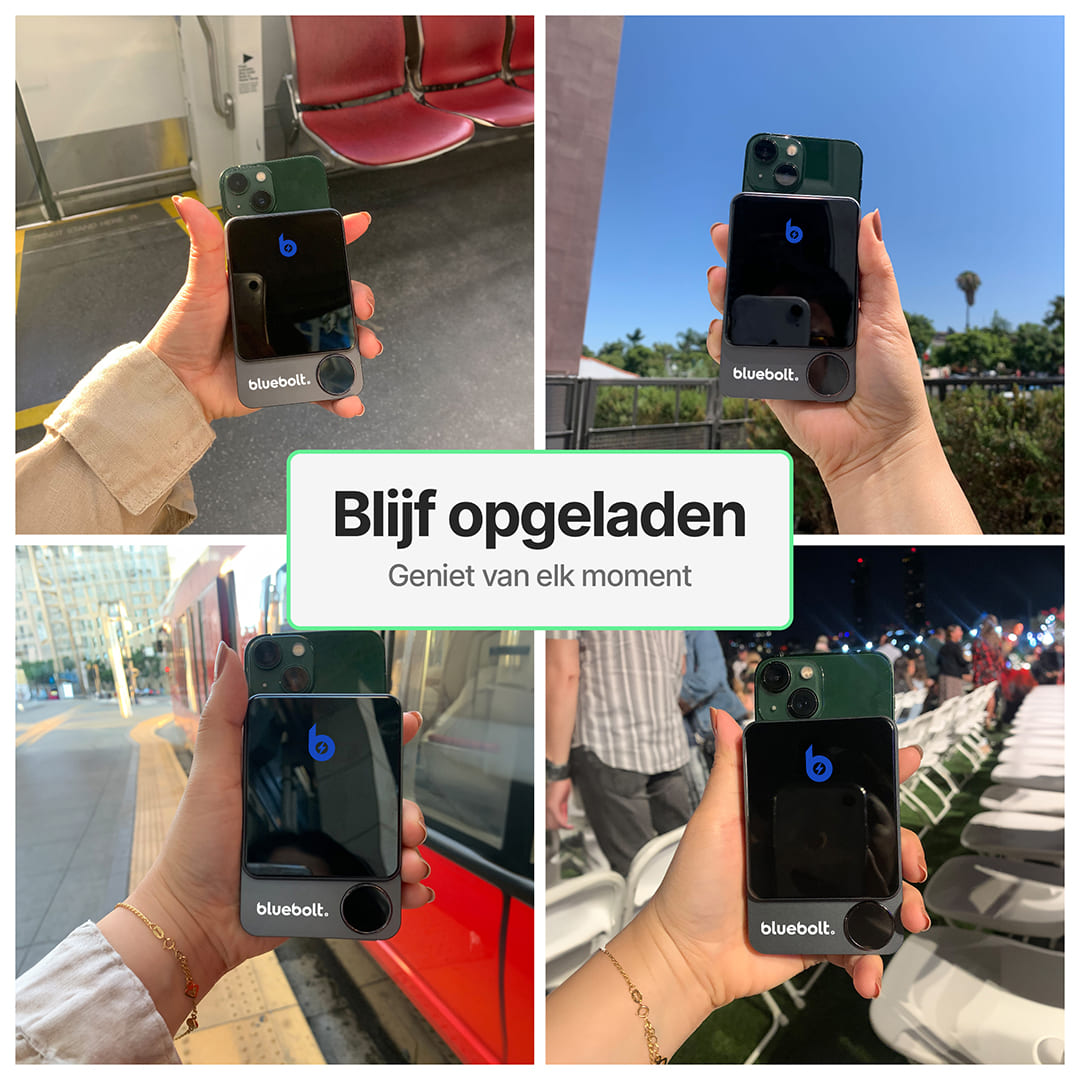 Ultra-dunne Powerbank 20W Magnetisch Draadloos Opladen