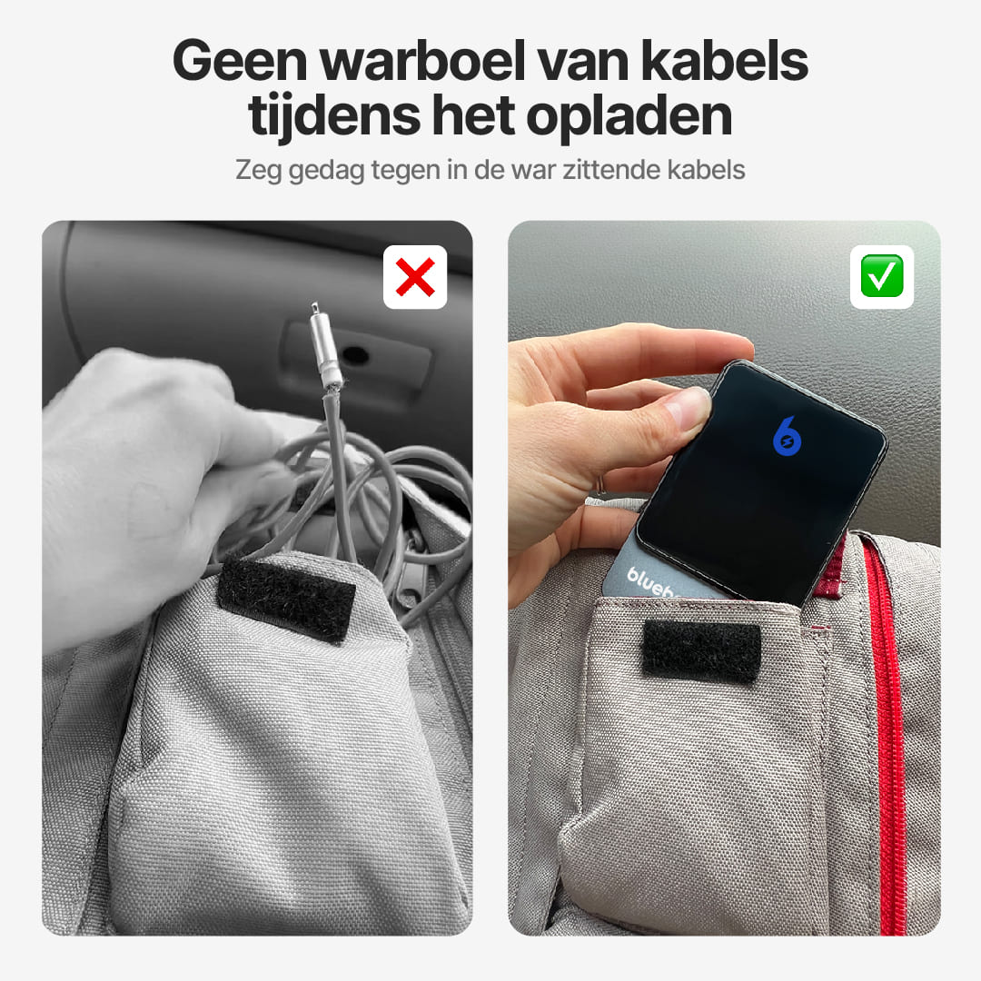 Ultra-dunne Powerbank 20W Magnetisch Draadloos Opladen