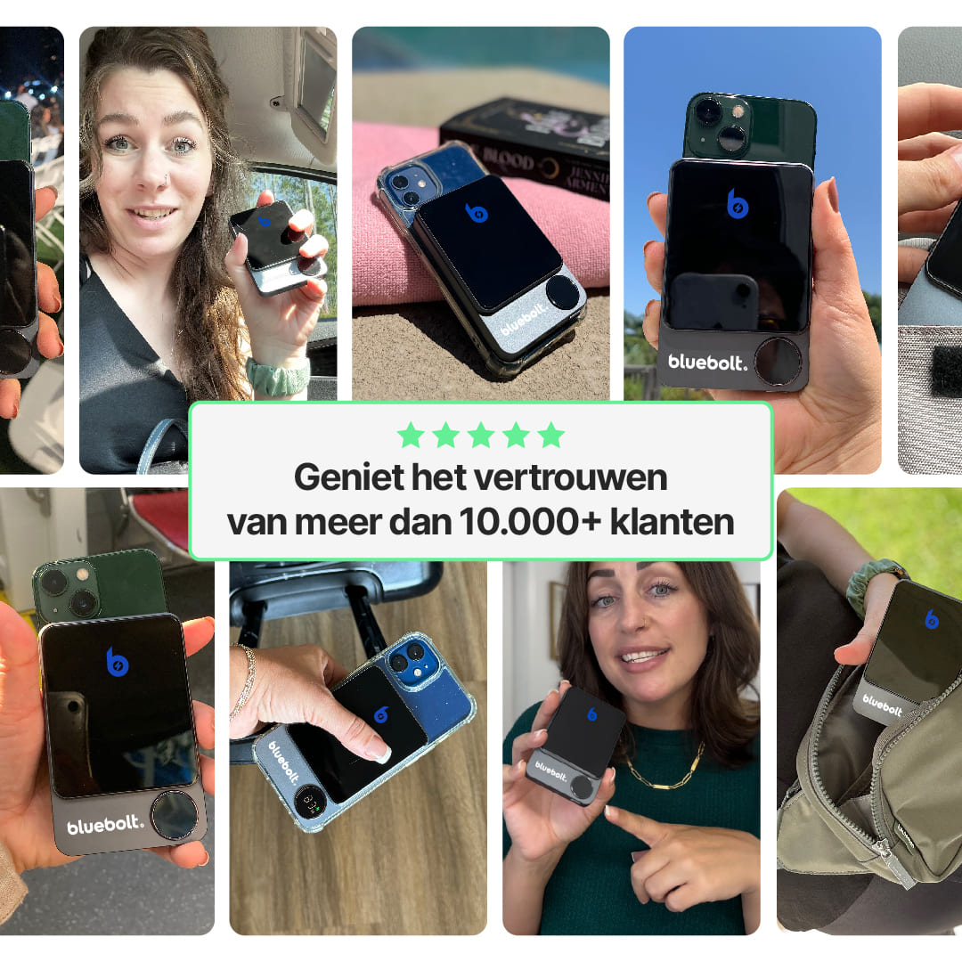 Ultra-dunne Powerbank 20W Magnetisch Draadloos Opladen