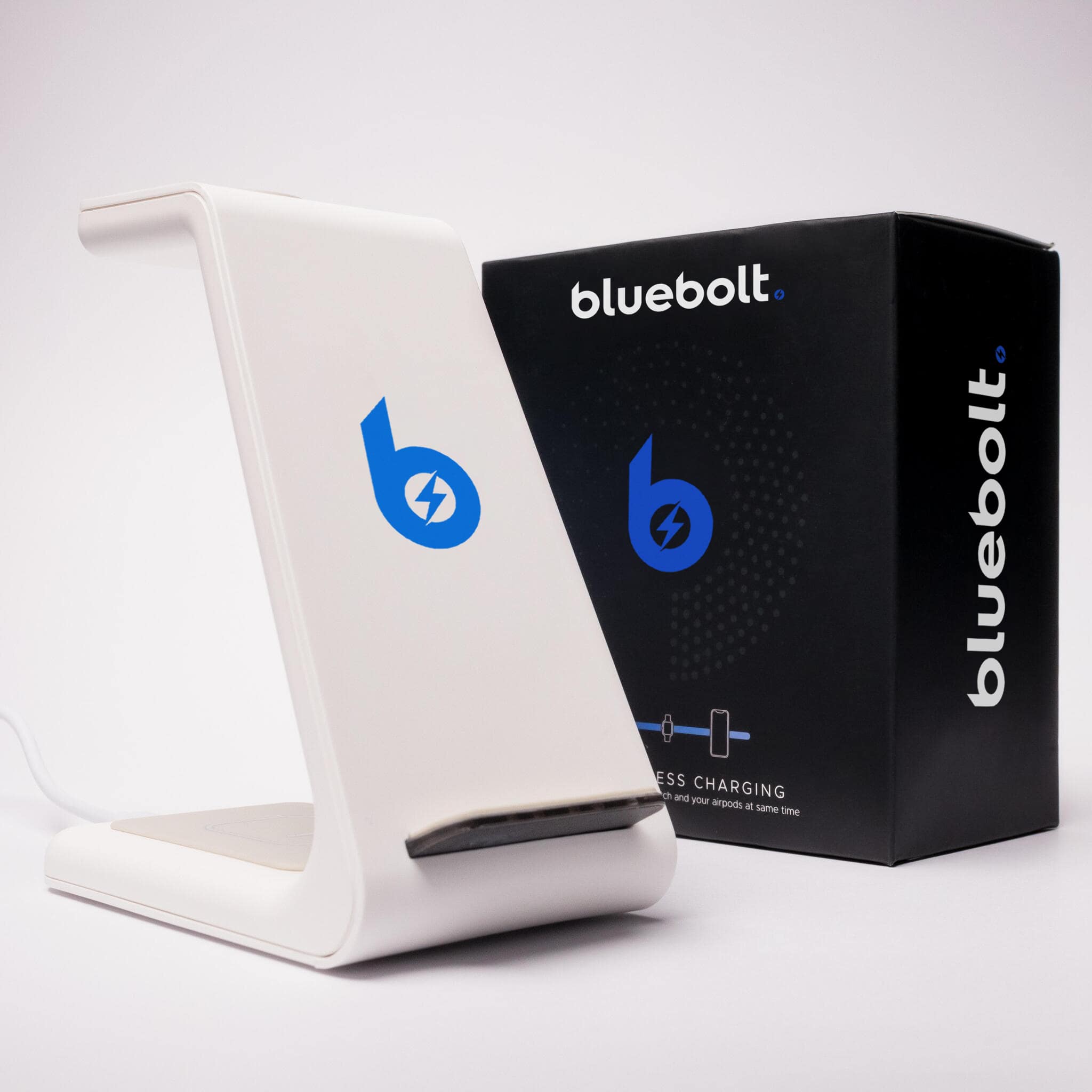 3-in-1 Draadloos Oplaadstation, Apple, Samsung, Watch, AirPods